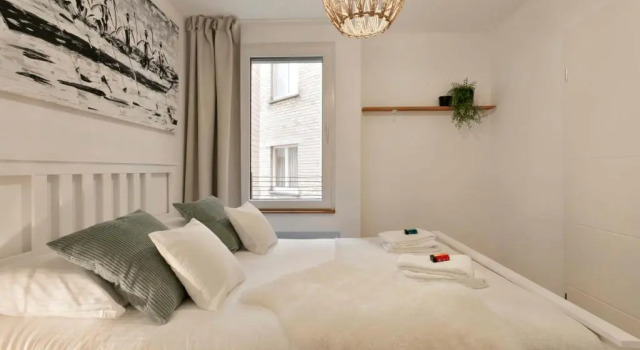 Апартаменты Beautiful 4 persons apartment at 50 meters from the beach in 't Zoute in Knokke