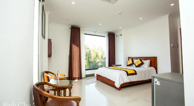 Двухместный номер Deluxe с видом на море Ninh Chu Hotel