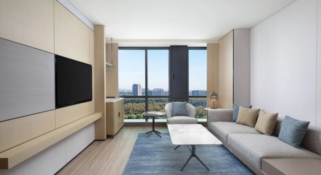 Двухместный люкс Executive с видом на город Courtyard By Marriott Beijing Changping