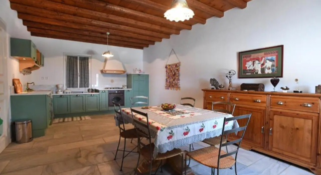 Вилла с 2 комнатами с видом на море Tinos Sky View Villa