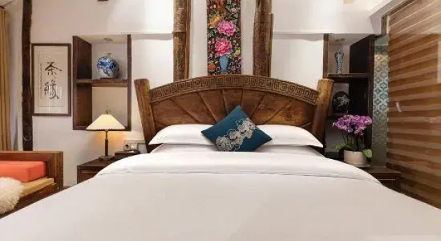 Люкс Lijiang Mufu Homeyard Thousand City Scenic Spots Holiday Villa