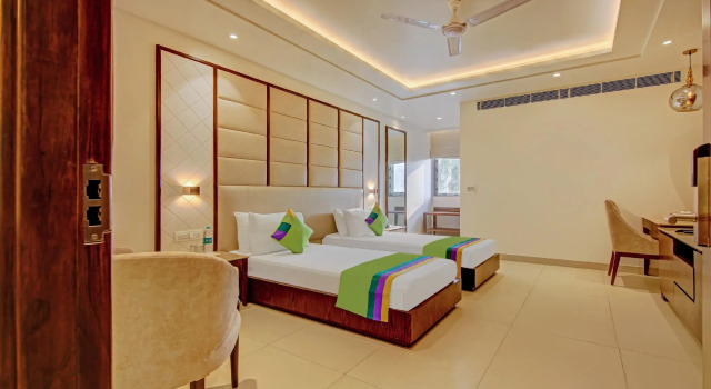 Номер Deluxe Treebo Premium Relax Inn Patel Nagar