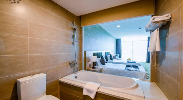 Двухместный номер Deluxe с видом на океан Muong Thanh Luxury Khanh Hoa
