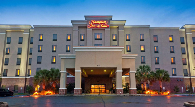 Четырёхместный номер Standard Hampton Inn & Suites Thibodaux