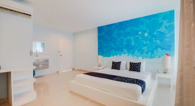 Двухместный номер Deluxe с видом на бассейн Capital O 998 The Magnolias Pattaya Boutique Resort