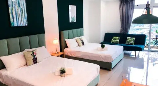 KSL City Mall 6-20pax Private Lift｜Netflix｜SmartTV 70inch, Varaa Hotelli Hotellit Johor pysäköinnillä, Pysäköinti