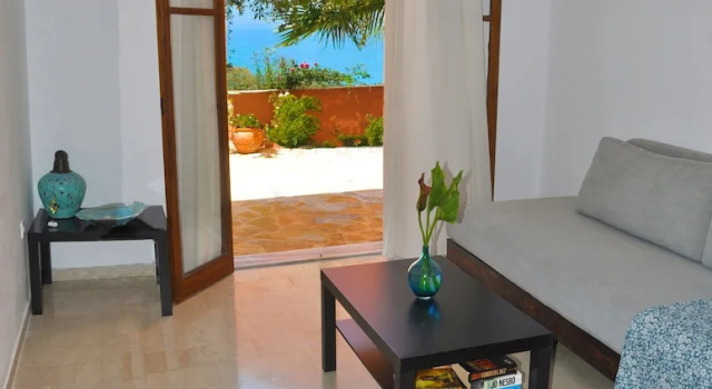 Апартаменты с 2 комнатами с балконом House Angelos D With sea View and Private Garden - Agios Gordios Beach