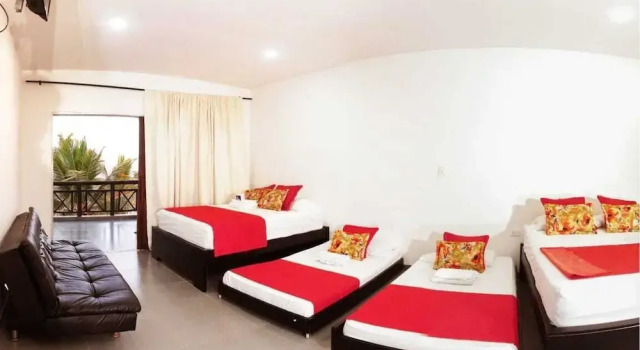 Номер Standard Hotel Los Tambos Del Caribe Beach