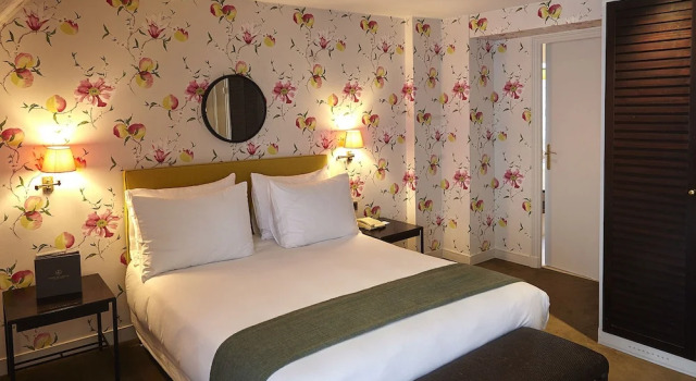 Двухместный номер Deluxe с балконом Hôtel du Danube Saint Germain