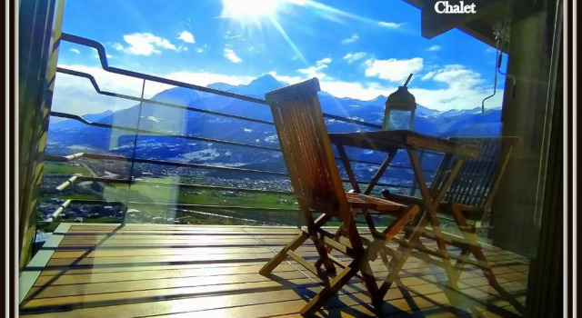 Шале Atmosfera e vista mozzafiato