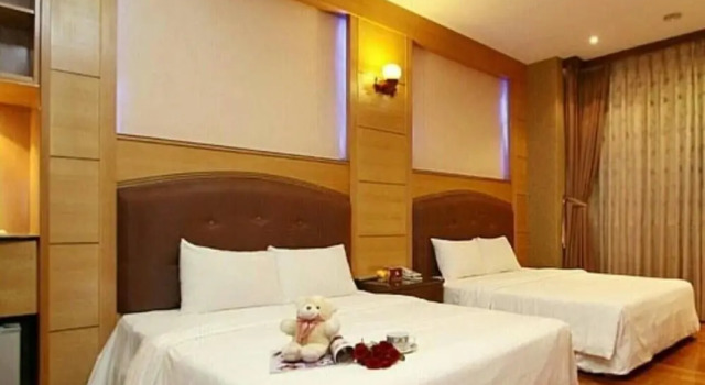 Четырёхместный семейный номер Standard Charming Motel