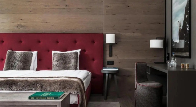 Номер Deluxe с панорамным видом AMERON Davos Swiss Mountain Resort