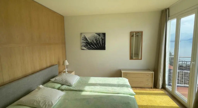 Апартаменты c 1 комнатой с балконом и с видом на озеро Residenza Bettina BnB & Ferienwohnungen