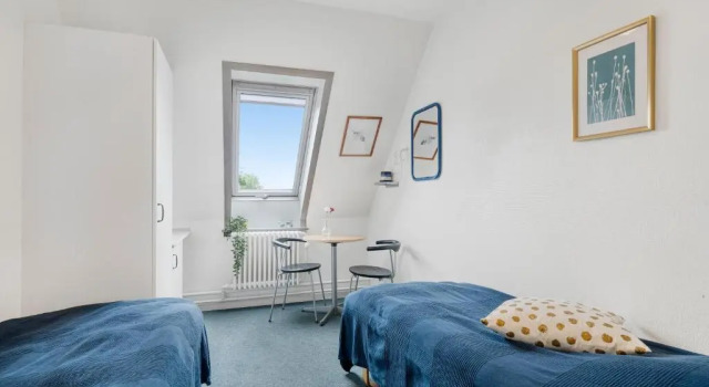 Standard Double room Kragsbjerggaard Vandrerhjem