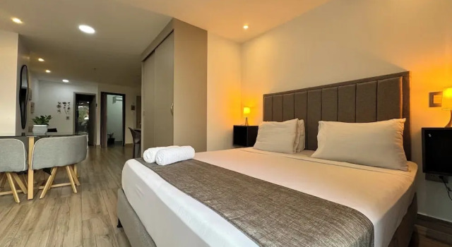 Студия Deluxe с балконом Torre Zurich Luxury