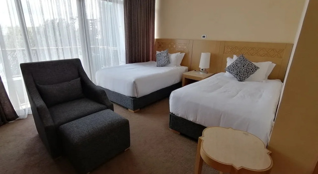 Двухместный номер Standard с балконом и с видом на город Vamos Addis Hotel