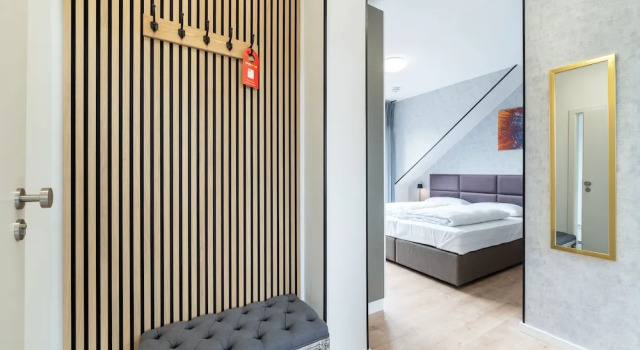 Номер Comfort SmartLiving Boardinghouse Bielefeld - 24h Check In