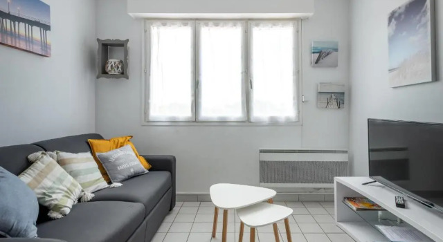 Апартаменты Appartement dos à la marina - Proche de la plage