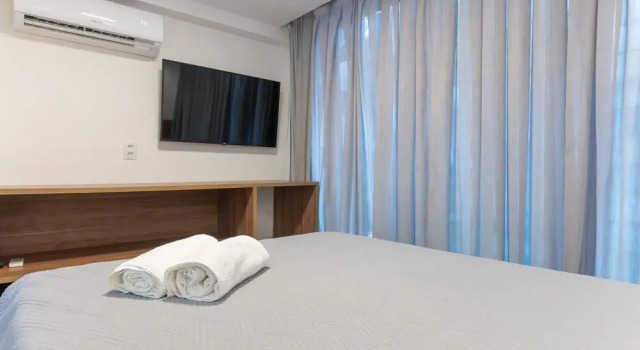 Апартаменты Flat beira mar-Com Churrasq-SH133