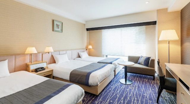 Трёхместный номер Hotel New Hankyu Kyoto