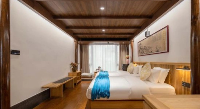 Кровать в общем номере Yunyao resident hostel