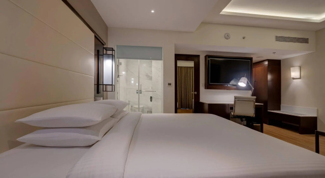 Двухместный номер Deluxe Courtyard by Marriott Surat