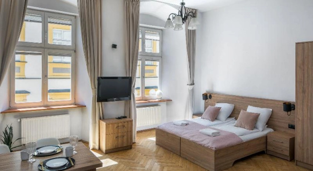 Двухместный номер Superior с видом на город Cracow Main Square Apartments