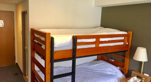 Четырёхместный номер Standard с видом на горы Hakuba Panorama Hotel