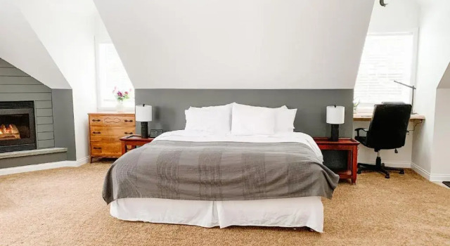 Двухместный номер Deluxe с видом на сад The Inn at the Ninth Hole Bed & Breakfast