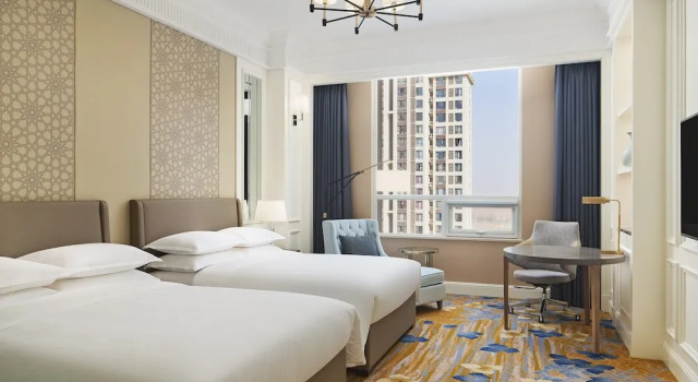 Четырёхместный номер Standard с видом на город Sheraton Yinchuan