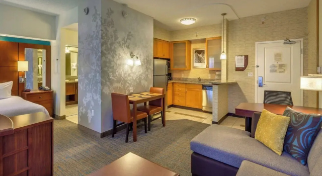 Двухместная студия Residence Inn by Marriott Ocala