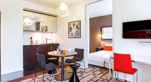 Четырёхместные апартаменты Adagio Grenoble Centre