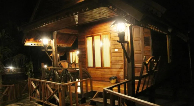 Номер Standard с красивым видом из окна Burilamplai Resort บุรีลำปลาย รีสอร์ท