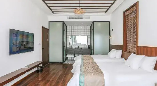 Люкс Deluxe Shanghai Rongyuan Homestay