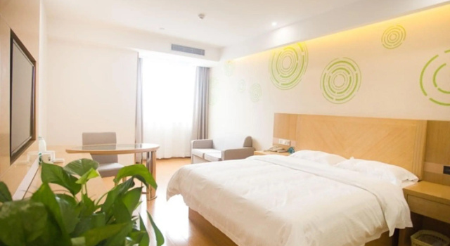 Двухместный номер Standard GreenTree Inn Fuyang Linquan County Yiwu Trade City Express Hotel