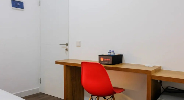 Studio Apartment with Twin Bed at Aeropolis Residence