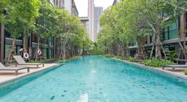 Апартаменты Condo NearBTS Bigpool Gym FastWifi Checkin24h 02