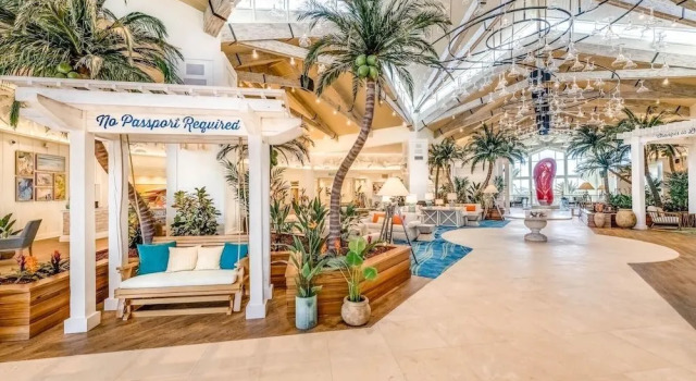 Twist of Lime at Margaritaville Resort, Забронировать Курортный отель Курортные отели Фор Корнерз, рядом с Island H2O Live!, Курортный отель