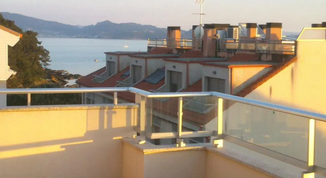 Апартаменты Пентхаус с балконом и с видом на море Apartamentos Rúa Virxe do Carme