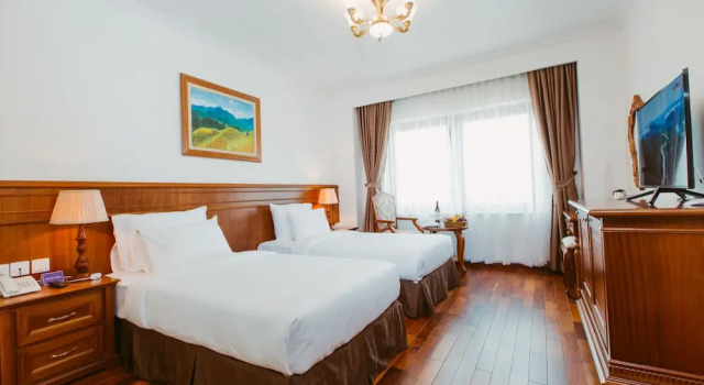 Номер Deluxe Ha Long New Day Hotel