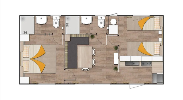 Valkanela Campsite Mobile Homes, Забронировать Кемпинг Бизнес-отели Врсар, 4* 5*