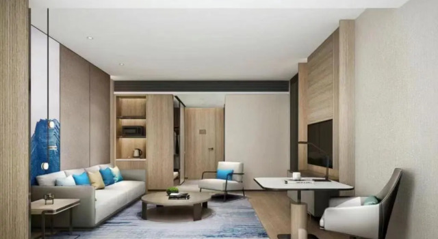 Dwuosobowy suite z widokiem na ogród Fairfield by Marriott Danyang