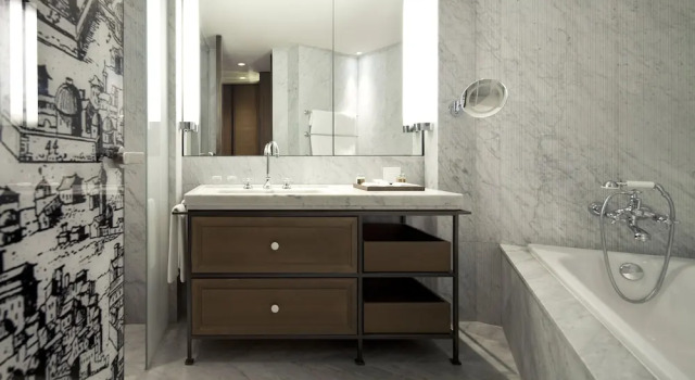Номер Deluxe с балконом и с красивым видом из окна David Citadel Hotel Private Lux Suites