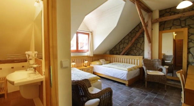 Двухместный номер Standard Hotel a restaurace Palfrig