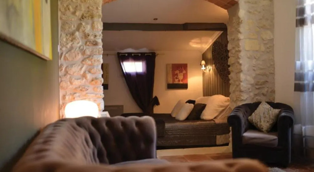 Двухместный номер Standard Domaine de Quittignan Brillette