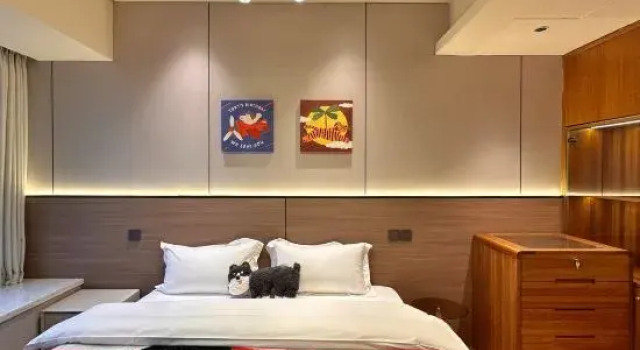 Семейный люкс с 2 комнатами Qian's House Apartments