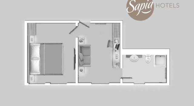 Двухместный номер Comfort Sapia Hotel St. Fridolin
