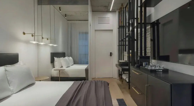 Двухместный номер Gymnasia с балконом Gymnasia Isrotel, a Tribute Portfolio Hotel