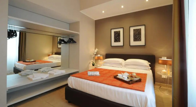Двухместные апартаменты Small c 1 комнатой Trianon Borgo Pio Aparthotel
