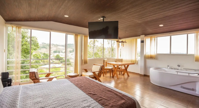 Номер Standard с балконом Hotel Campestre La Posada Del Rancho